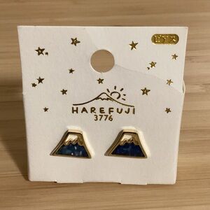Harefuji Mt Fuji  Earrings